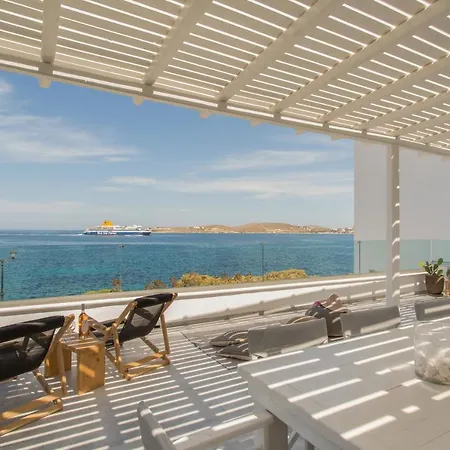 Satsi's Premium Seascape-2 Min From The Beach&town 公寓 Páros