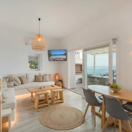 公寓 Satsi's Premium Seascape-2 Min From The Beach&town